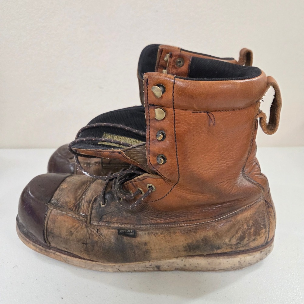 Irish Setter Red Wing Ashby 83606 Mens Brown Leather Aluminum Toe Work Boots